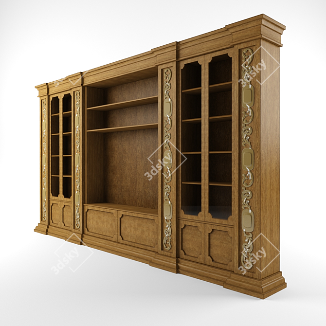 Elegant Bertele Cabinet 3D model image 2