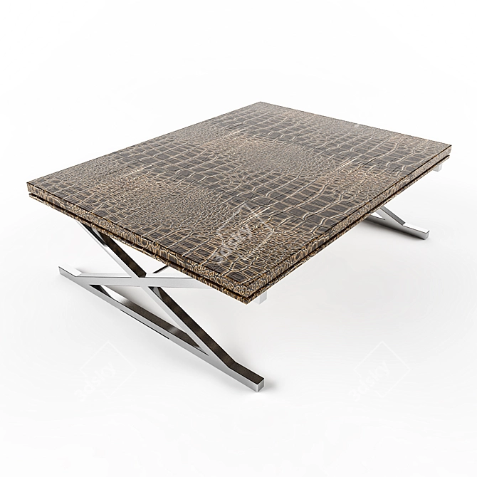 Crocodile Coffee Table 3D model image 1