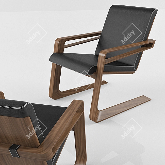 Disney Airline_009 Signature Chair 3D model image 1