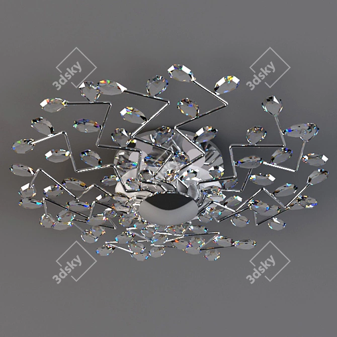 Elegant Vanessa Chandelier 3D model image 1