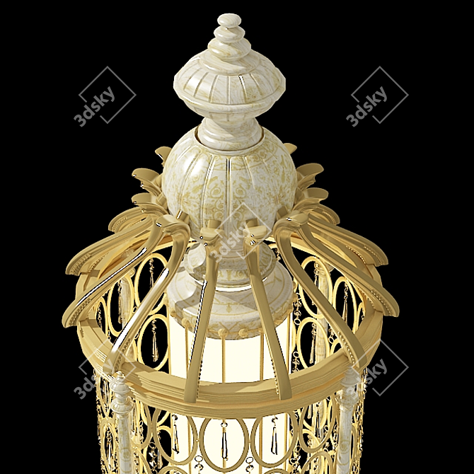 Modern Floor Lamp 3D model image 2