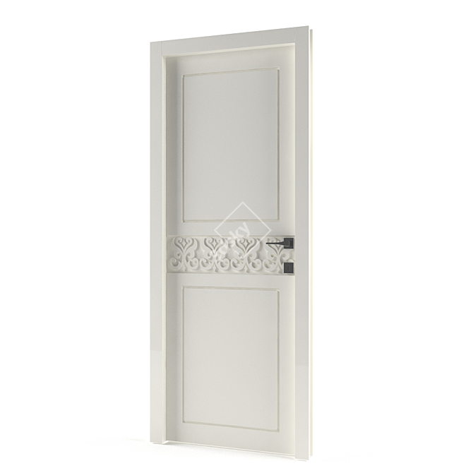 Italian Crafted Doors 3D model image 1