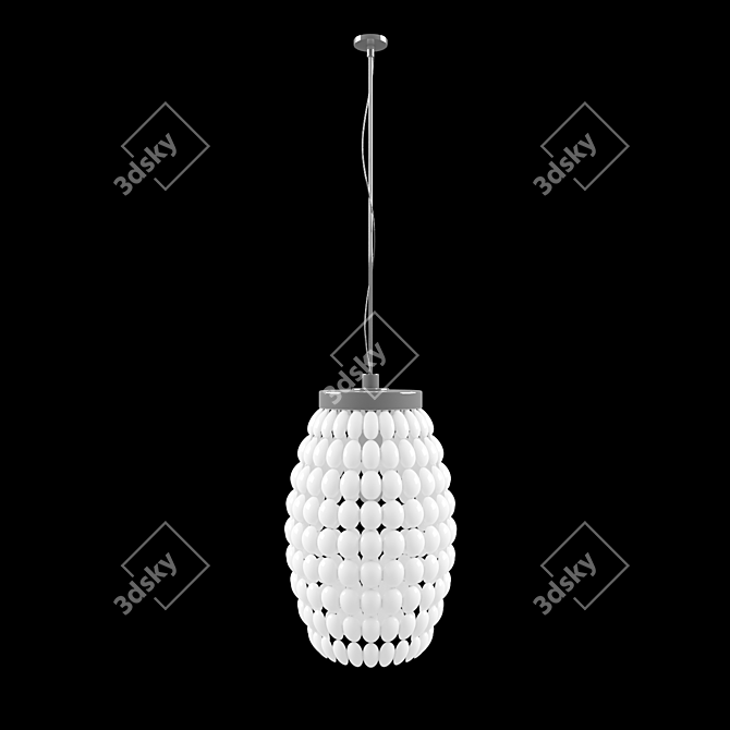 Elegant Illumination: Designer Lamp 3D model image 1