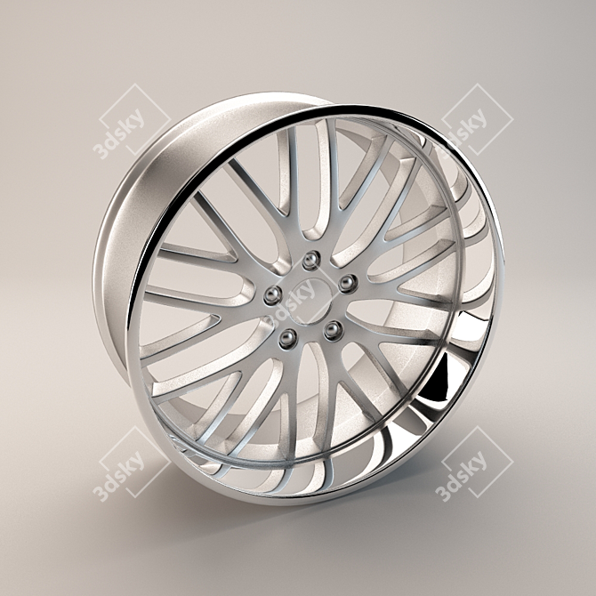 TSW Snetterton Alloy Wheel 3D model image 1