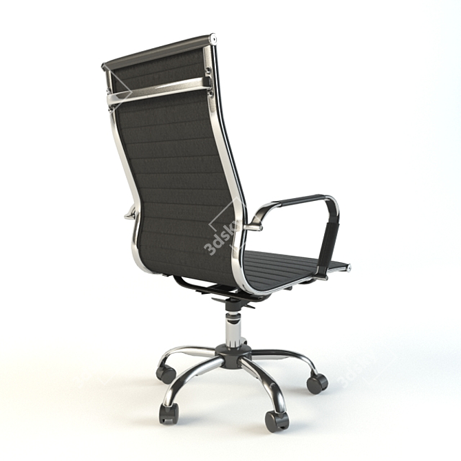 Modern Comfort Armchair 3D model image 2
