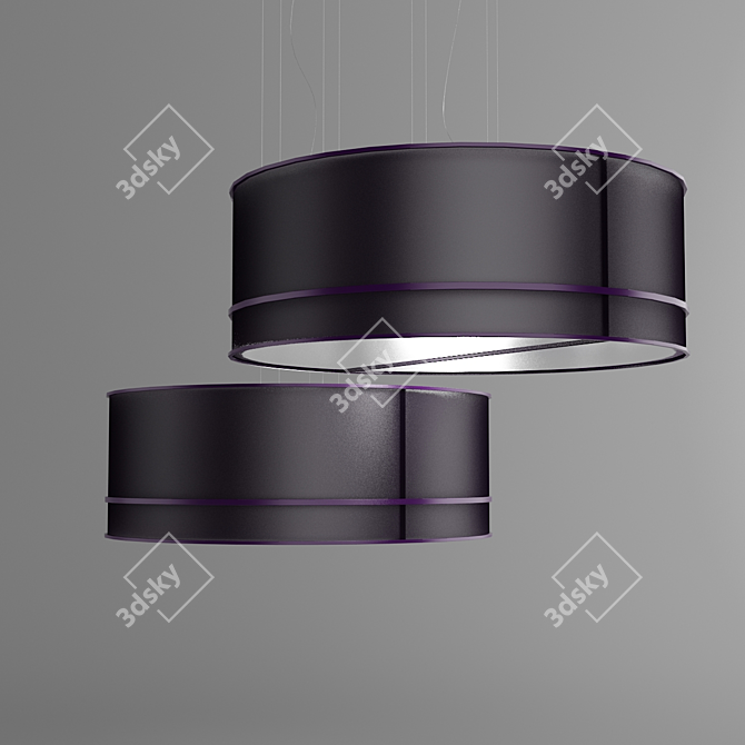 Fendi Casa Crystal-Drop Chandelier 3D model image 1