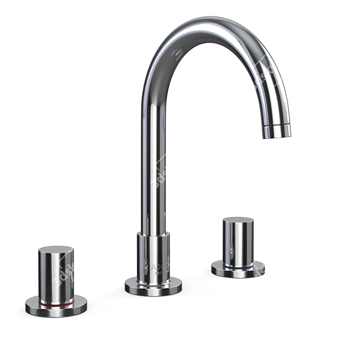 Sleek TurboSmooth-Ready Axor Faucet 3D model image 1