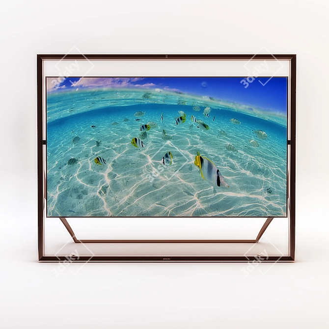 Ultimate Ultra HD 3D LED TV 3D model image 1