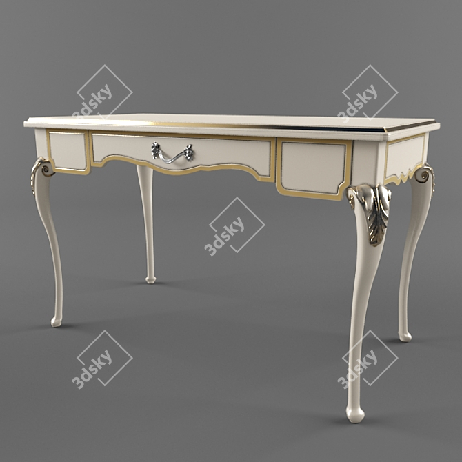 Elegant Savio Firmino Dressing Table 3D model image 1