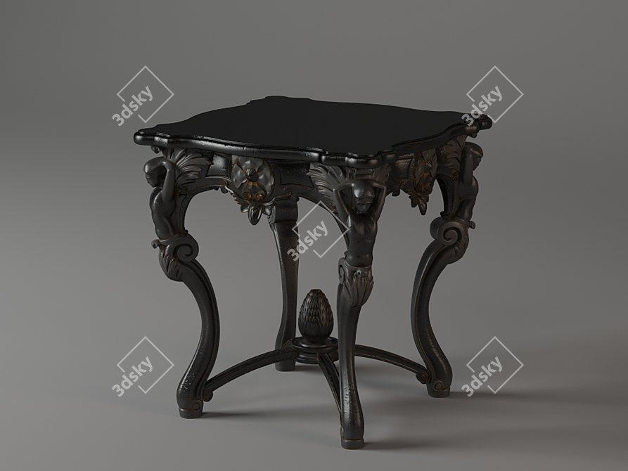 Minimalist Coffee Table 3D model image 1