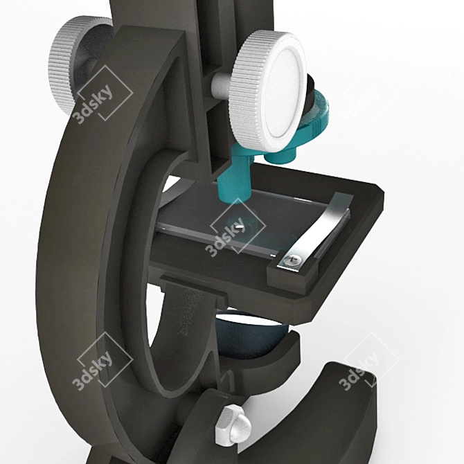 Compact Microscope 3D model image 2