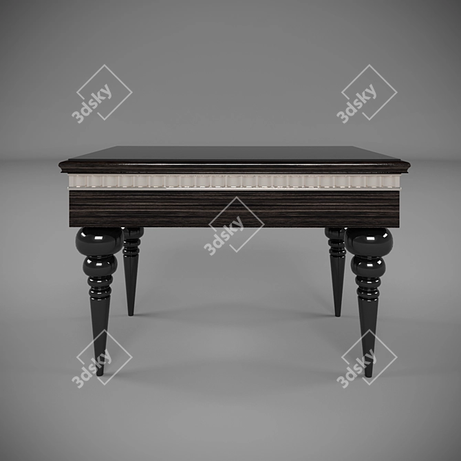 Art Deco Coffee Table 3D model image 2