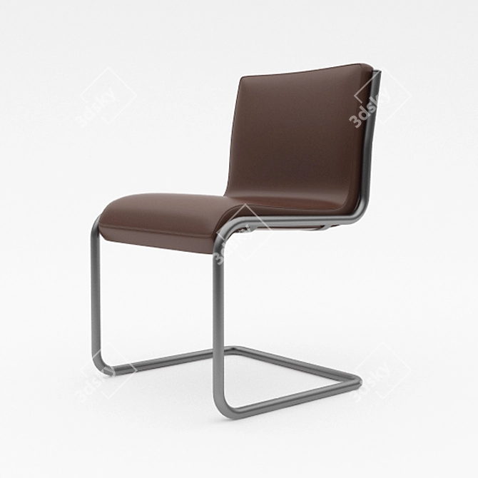 Elegant Carl Chair 3D model image 1