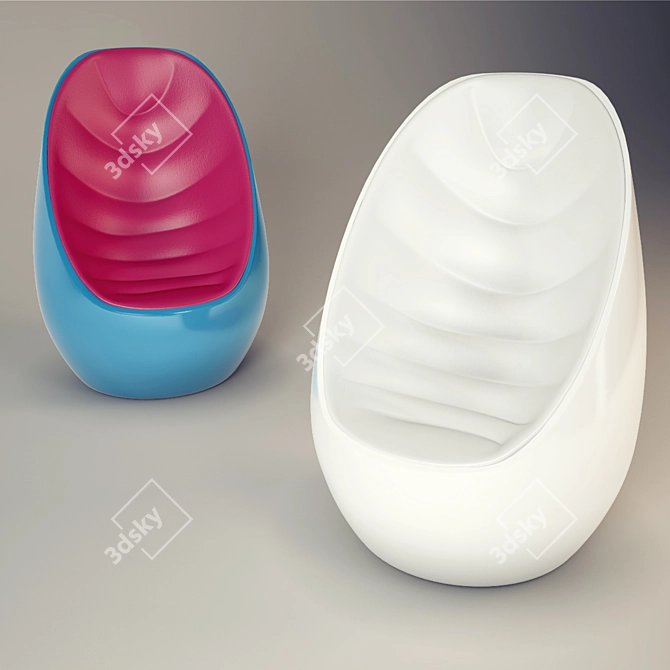 Sleek Loft Chair: Modern, Stylish, Compact 3D model image 1