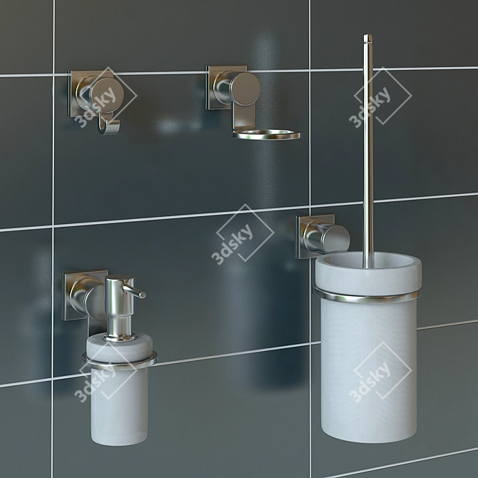 Grohe Allure Bathroom Set 3D model image 3