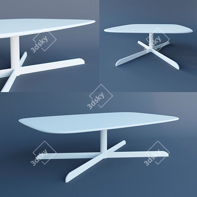 Stylish Calligaris Coffee Table 3D model image 1