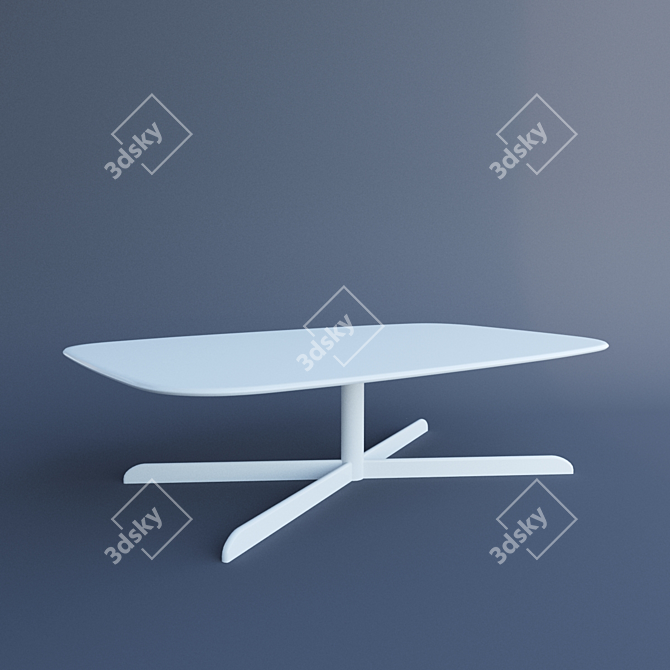 Stylish Calligaris Coffee Table 3D model image 2