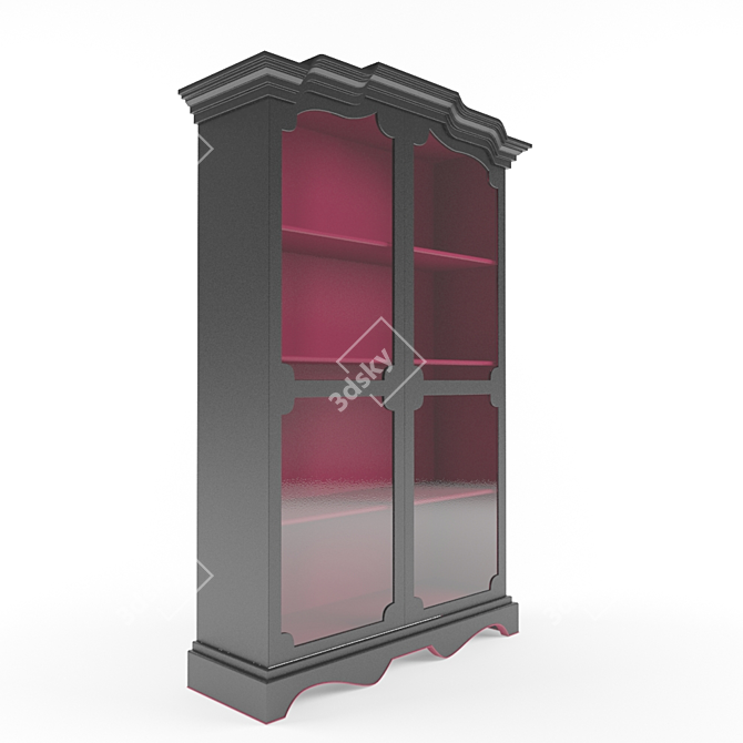 Title: Elegant Bertele Cabinet 3D model image 2
