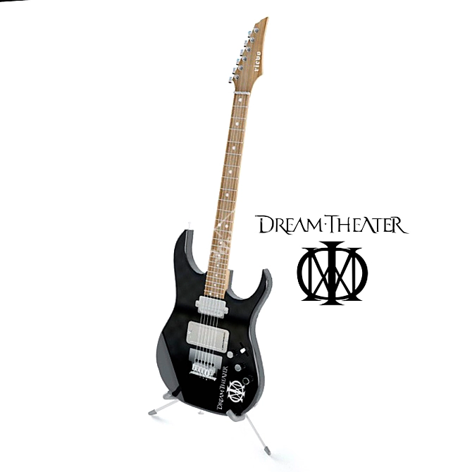 Electric Guitar Stand 3D model image 1