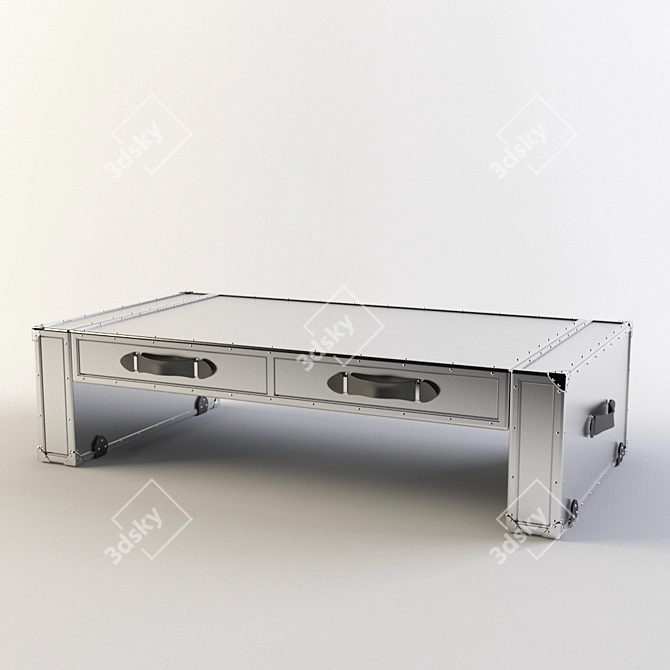 Elegant Eichholtz Coffee Table 3D model image 1