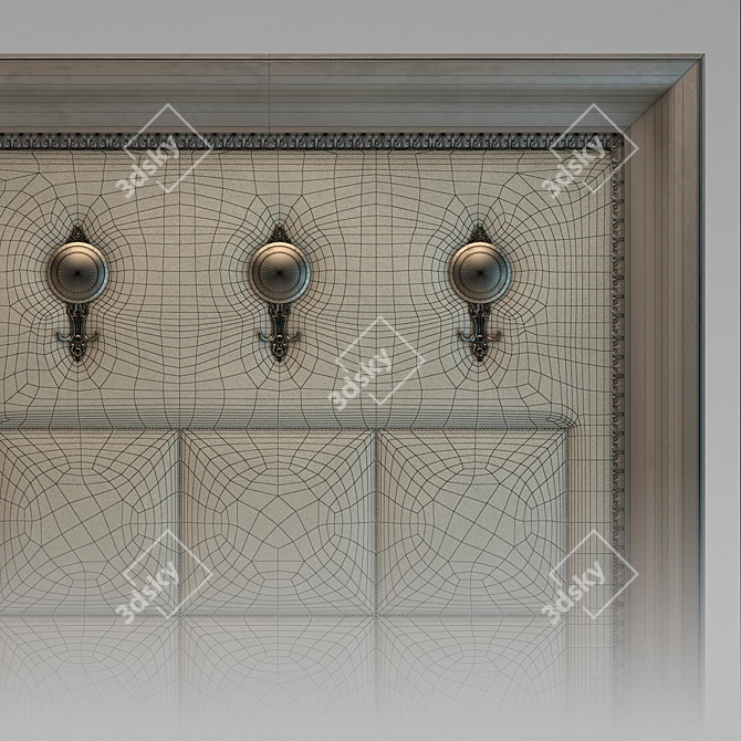 Title: Giorgiocasa Wall Hanger 3D model image 2