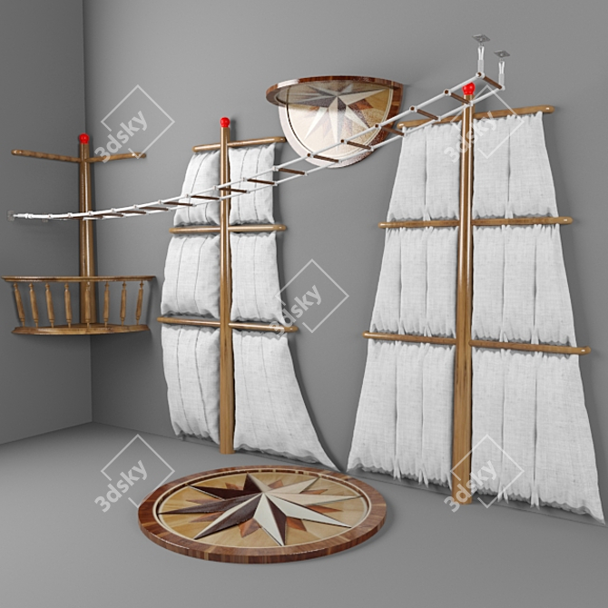 Sea Adventure Playset for Kids 3D model image 1