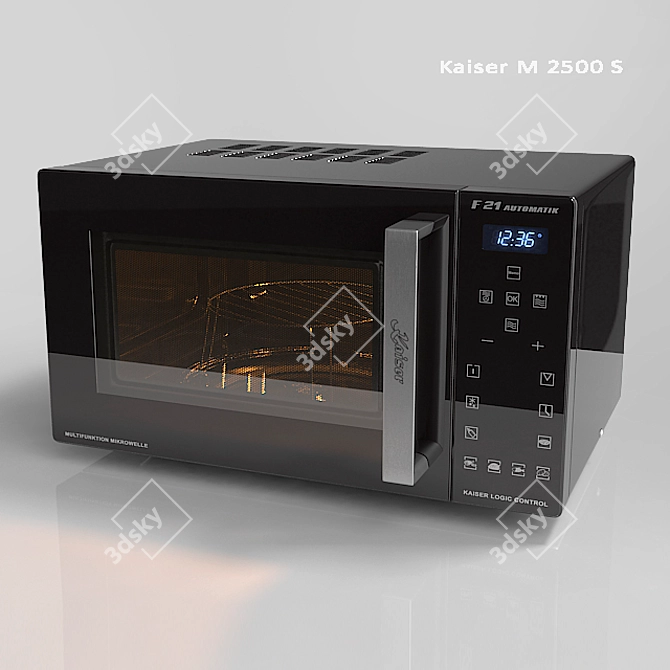 Kaiser 2500S Microwave 3D model image 1