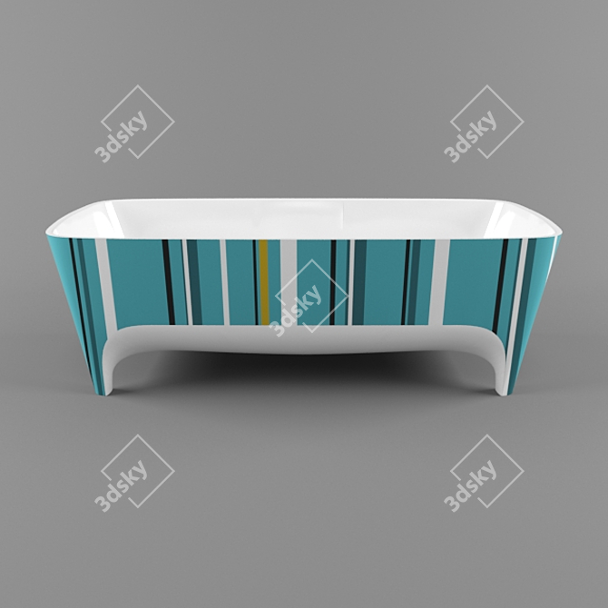 Luxury Bathing Experience: Teuco Academia 3D model image 1