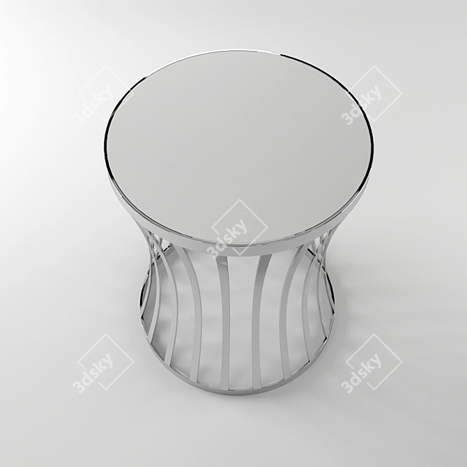 Modern Coffee Table with Minimalistic Design 3D model image 2