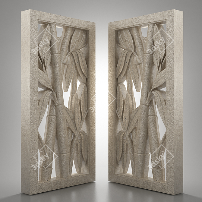 Soothing Bamboo Relief (in Russian: Успокаивающее бамбуковое облегчение) 3D model image 1