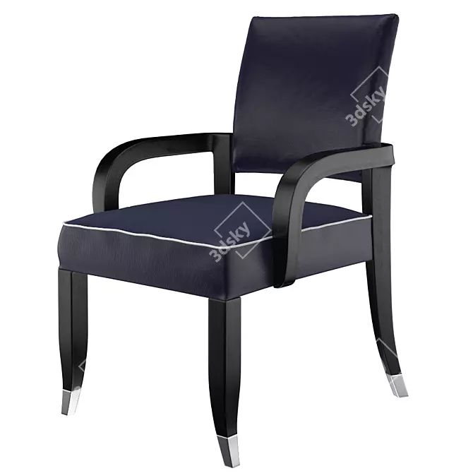 Classy Comfort: Davidson Charlton Chair 3D model image 1