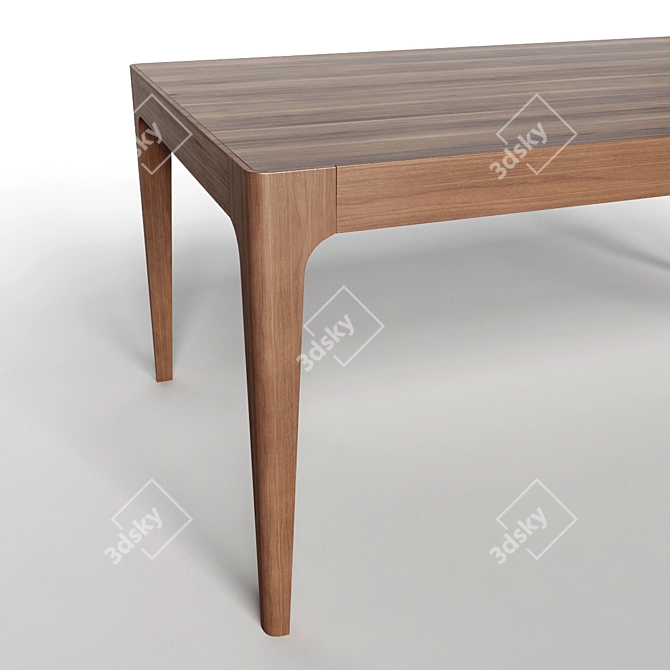 Modern Dining Table MT1213A (3D Model) 3D model image 2