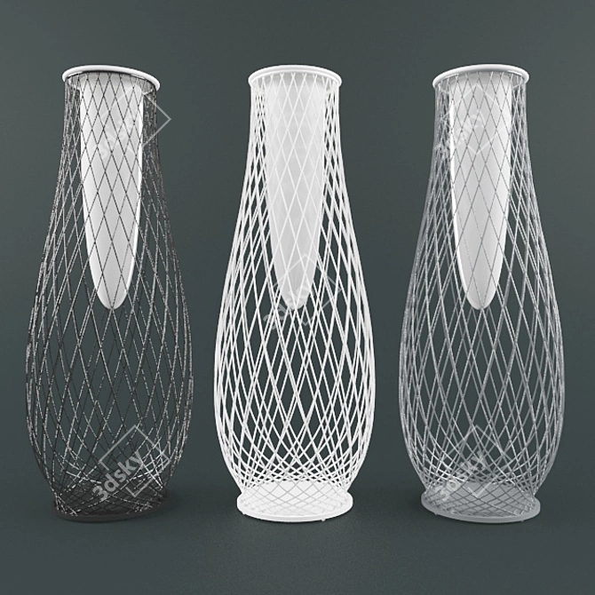 Heavenly Garden Vase: EMU Group, 68h163 3D model image 1