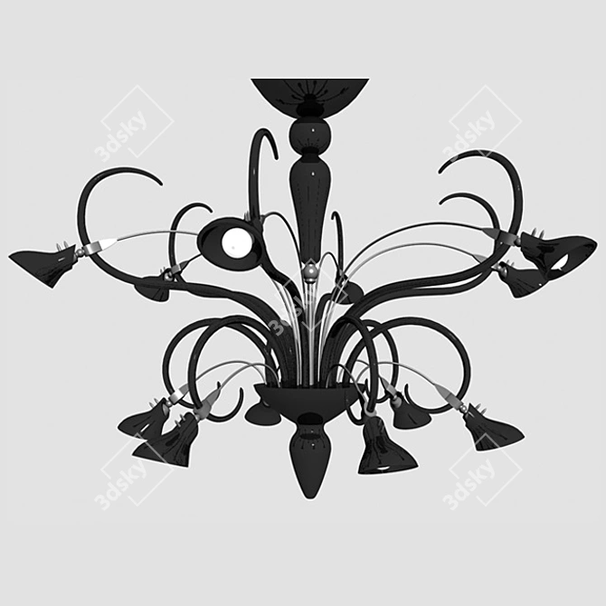  Modern Elegance: Axo Light Chandelier 3D model image 1