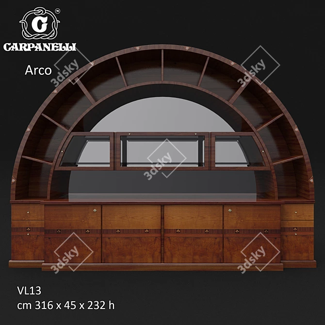 Elegant Carpanelli Arco (VL-13) 3D model image 1