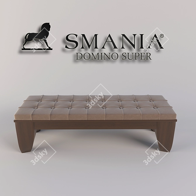 Luxury Ottoman: SMANIA DOMINO SUPER 3D model image 1