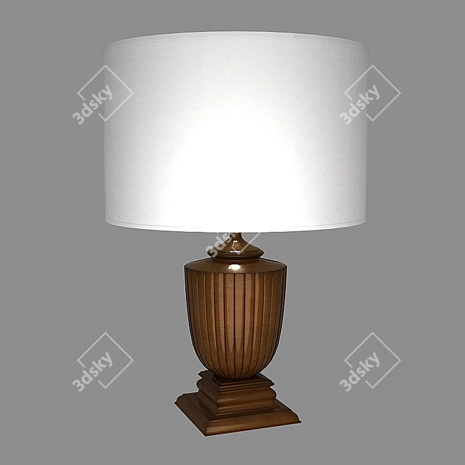 Sierra Brazilian Table Lamp 3D model image 1