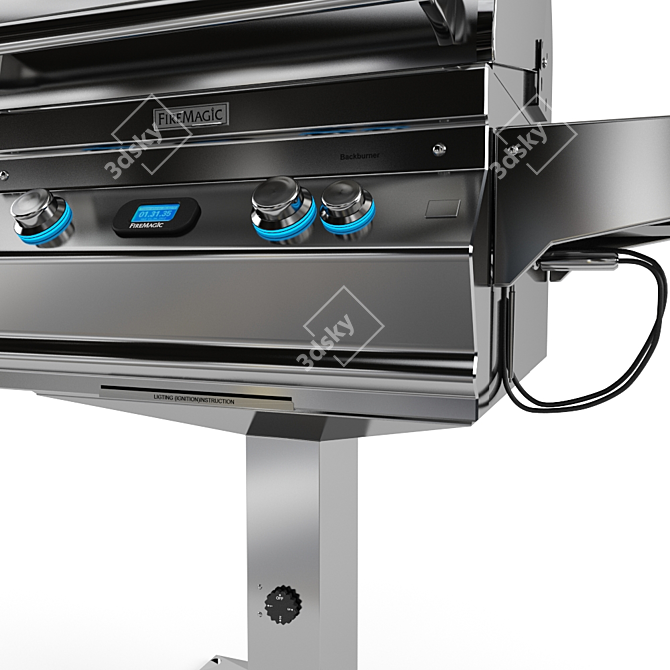 FireMagic A430 Gas BBQ 3D model image 2