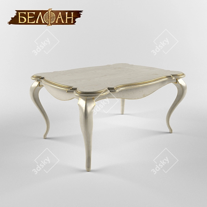 Elegant Grace: 950x500x700mm 3D model image 1