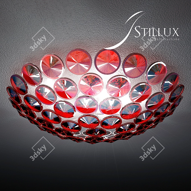 Stilux Diamond Pendant Light 3D model image 1