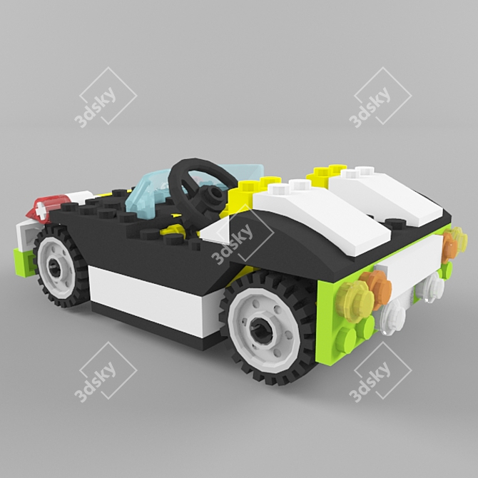 LEGO Sunset Speeder: Cool Car 3D model image 2