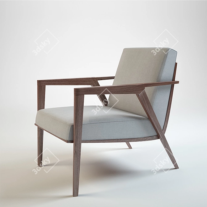 Elevate Your Space: Odense Chair 3D model image 1