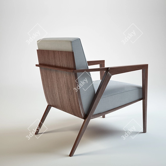 Elevate Your Space: Odense Chair 3D model image 2