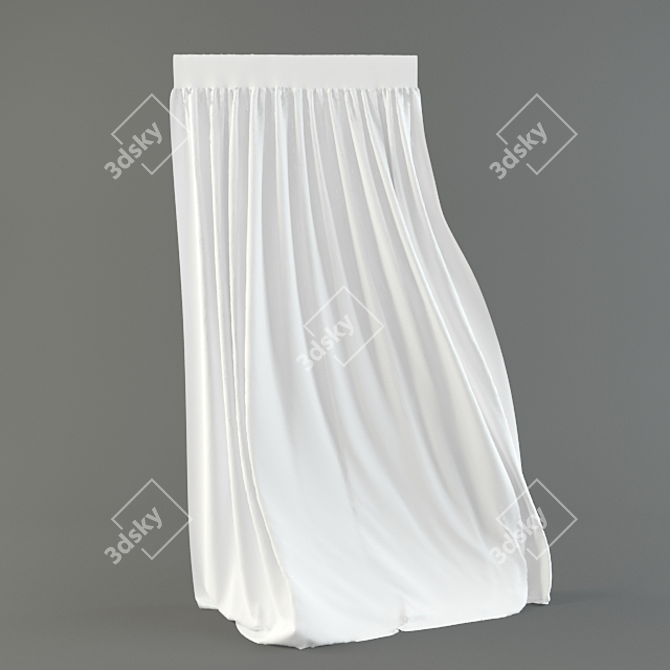 Snowy Sheer 3D model image 1