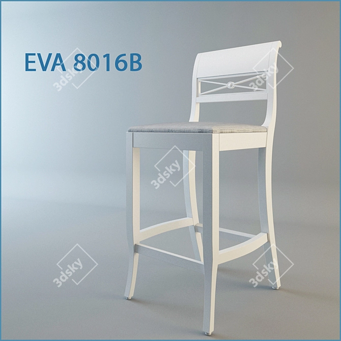 Elegant EVA 8016B Chair 3D model image 1