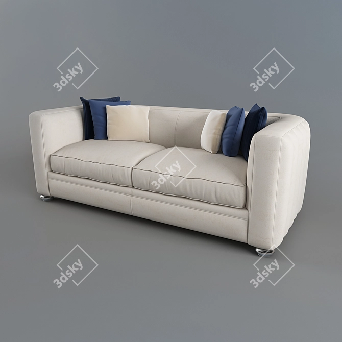 Cozy+Comfort: Maxi Sofa 200*88*H73 3D model image 3