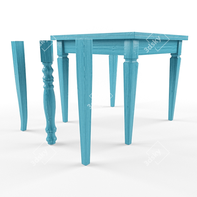 TONIN CASA Glamour Table - Art. 4332ND L0210 3D model image 2