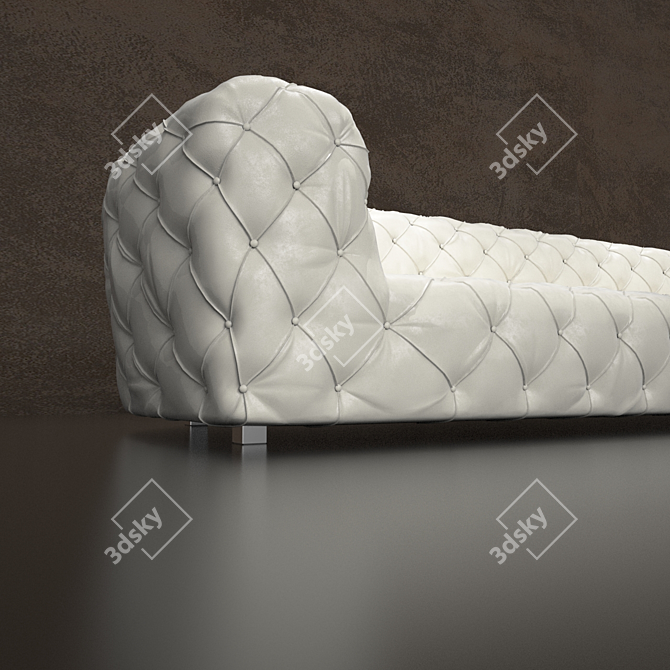 Quilted Elegance: Chester Moon 3D model image 2