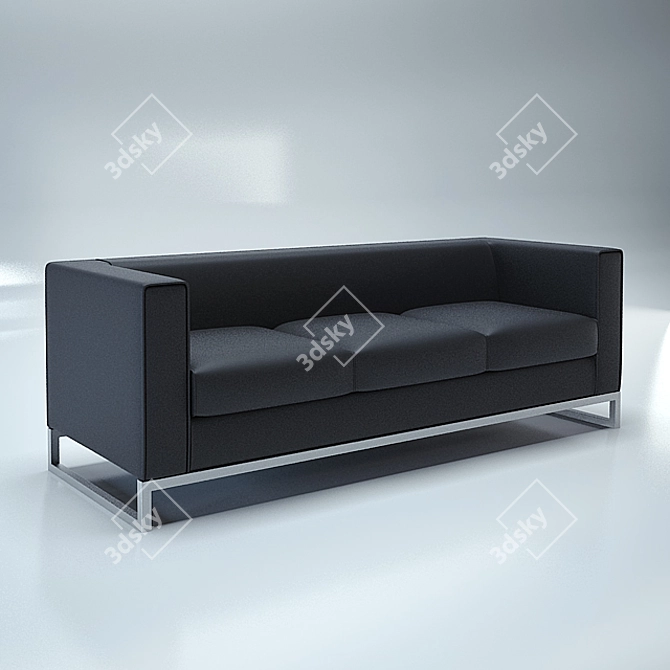 Luxury Italian Sofa 'Klasse' by Kastel 3D model image 1