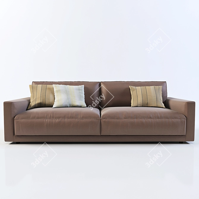 Ribot Modern Sofa 3D model image 1